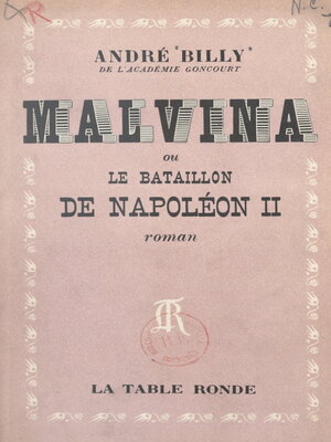 cover image of Malvina